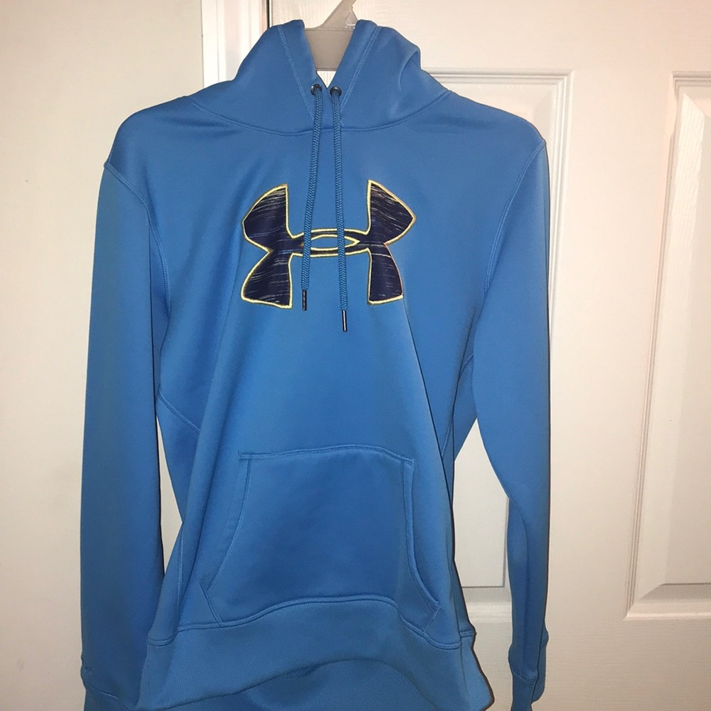 Blue Under Armor hoodie